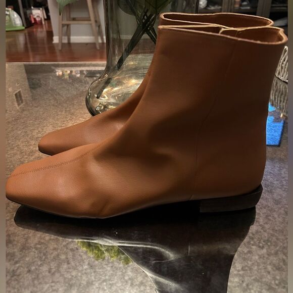 Linea Paolo Rad Square Toe Booties - Picture 3 of 6